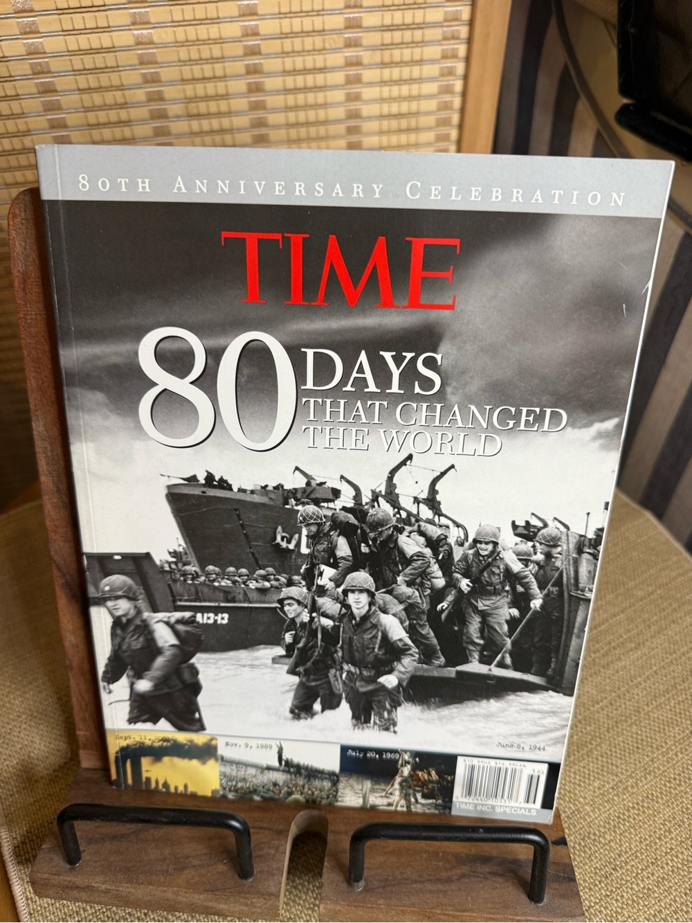 TIME "80 Days That Changed The World" Hardcover - 2003 Magazine